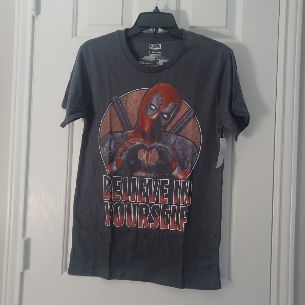 Spiderman Tee Believe In Yourself Sz S